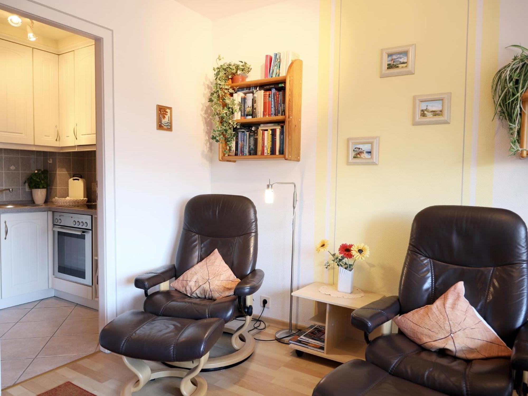 2-Zimmer-Appartement Westerland Eksteriør bilde