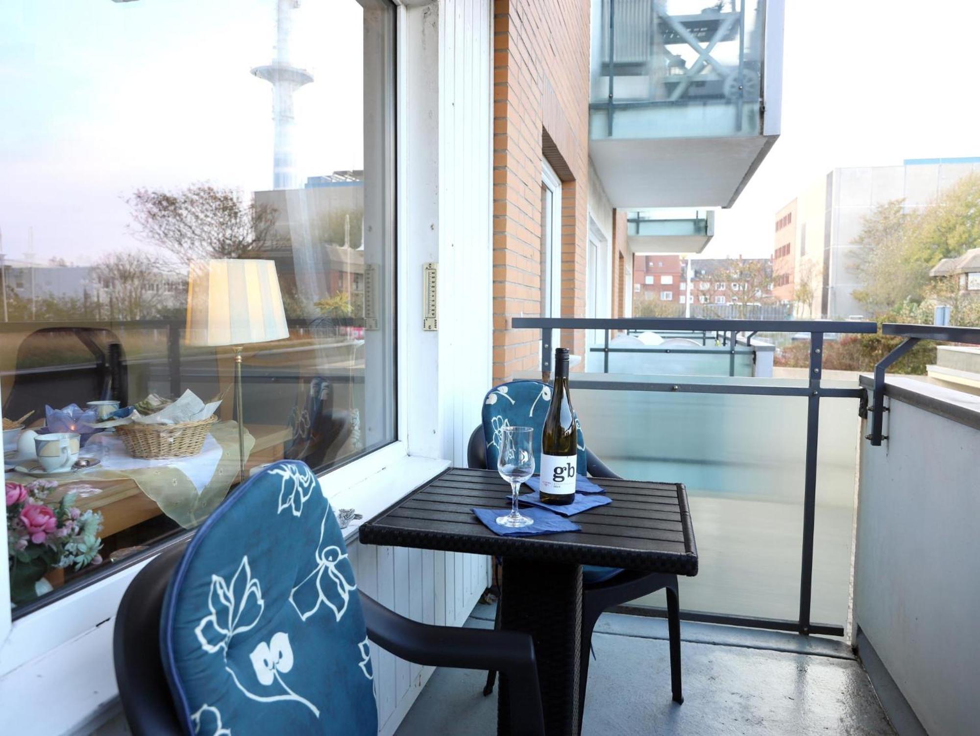 2-Zimmer-Appartement Westerland Eksteriør bilde